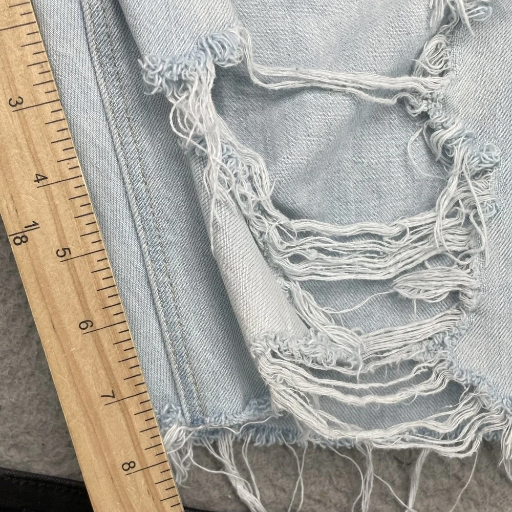 Denim Jean Shorts Lot 2‎ Women's 25* Bermuda High Preppy Y2K 90's Retro Academia